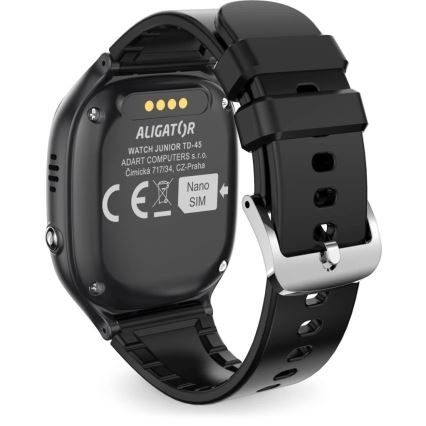 Aligator AW11BK - Pametni sat Watch Junior 2 450 mAh IP67 Wi-Fi crna