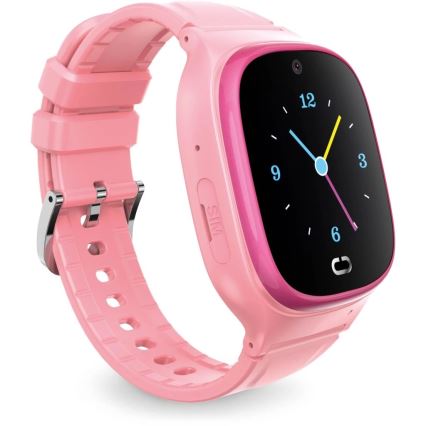 Aligator AW11PK - Pametni sat Watch Junior 2 450 mAh IP67 Wi-Fi ružičasta