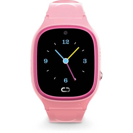 Aligator AW11PK - Pametni sat Watch Junior 2 450 mAh IP67 Wi‑Fi ružičasta