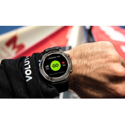 Aligator AW12BK - pametni sat Watch GPS, 500 mAh, IP69K, crni