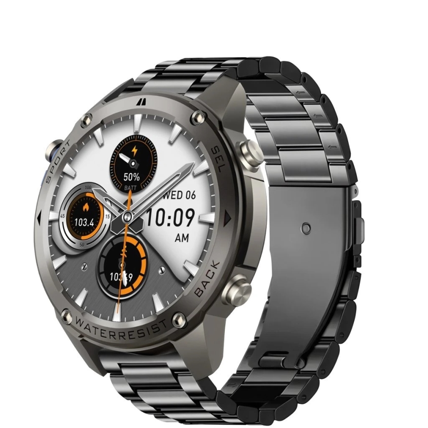 Aligator AW12BK - pametni sat Watch GPS, 500 mAh, IP69K, crni