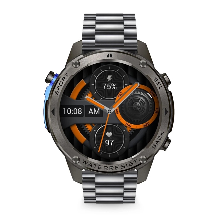 Aligator AW12BK - pametni sat Watch GPS, 500 mAh, IP69K, crni