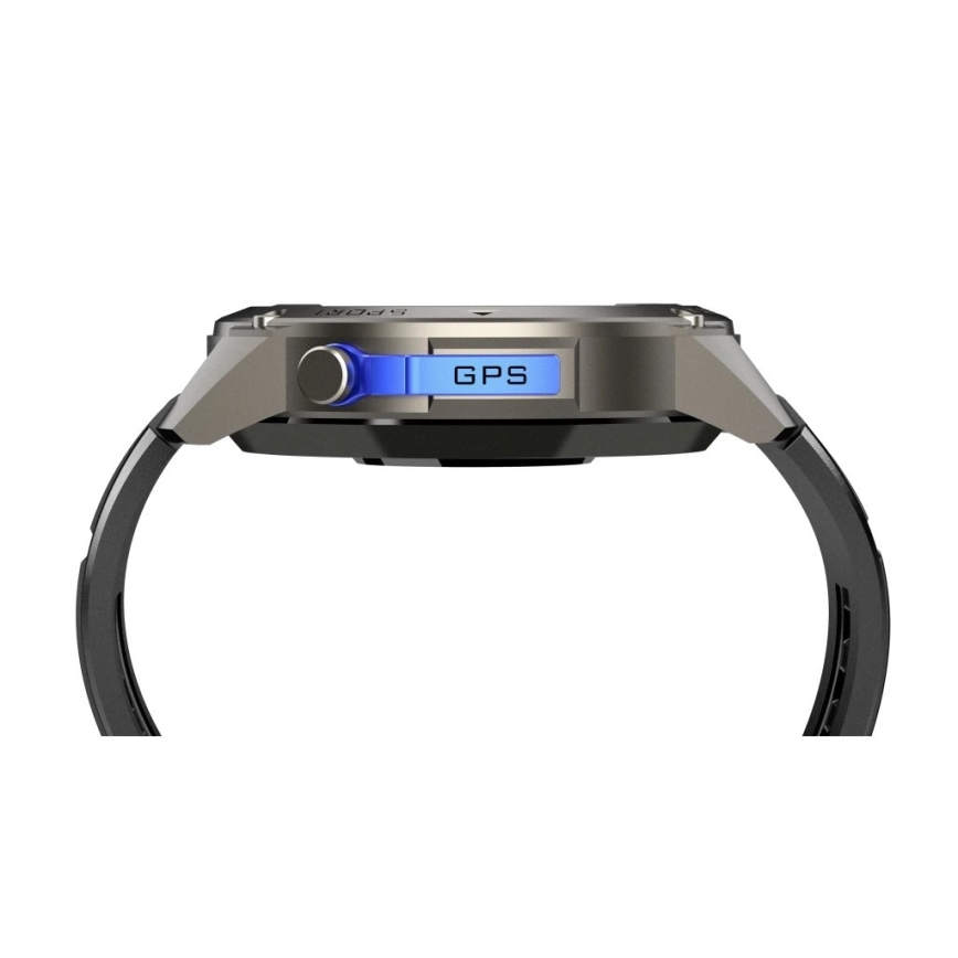 Aligator AW12BK - pametni sat Watch GPS, 500 mAh, IP69K, crni