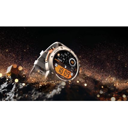 Aligator AW12SR - Pametni sat Watch GPS 500 mAh IP69K srebrni