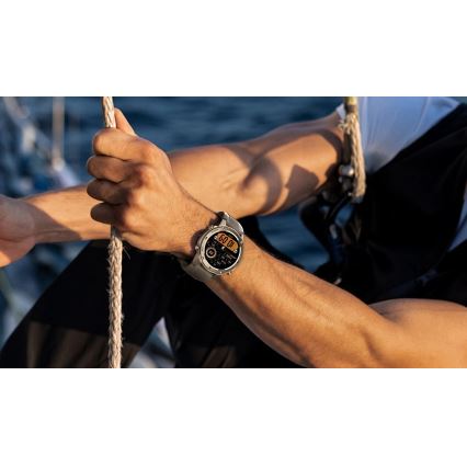 Aligator AW12SR - Pametni sat Watch GPS 500 mAh IP69K srebrni