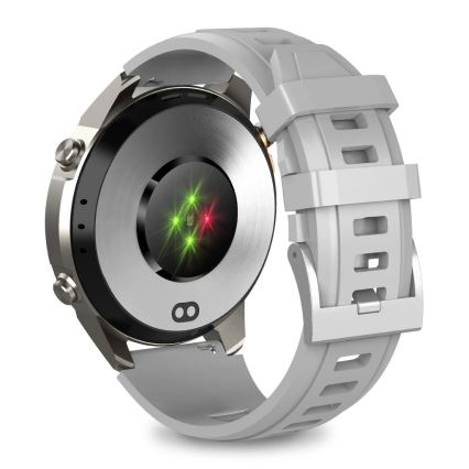Aligator AW12SR - Pametni sat Watch GPS 500 mAh IP69K srebrni