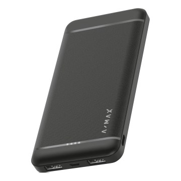 Aligator AX0003 - Powerbank A-MAX 10000 mAh 3,7V crna