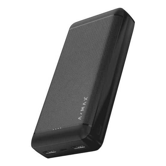 Aligator AX0004 - Powerbank A-MAX 20000 mAh 3,7 V crna
