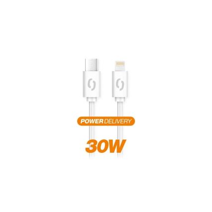 Aligator DATKP51 - USB kabel USB-C / Lightning, 30 W Power Delivery, 1,5 m, bijela