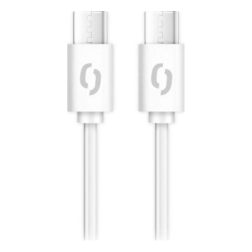 Aligator DATKP55 - USB kabel USB-C / USB-C 65W Power Delivery 0,5m bijela