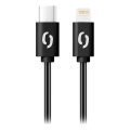 Aligator DATKP56 - USB kabel USB-C/Lightning, 30 W Power Delivery, 0,5 m, crna