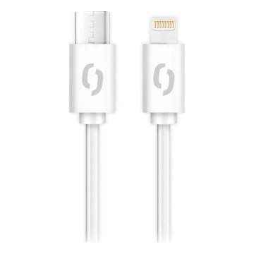 Aligator DATKP57 - USB kabel USB-C / Lightning 30W Power Delivery 0,5m bijela