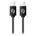 Aligator DATKP58 - USB kabel USB-C / USB-C 65W Power Delivery 2,5 m crna