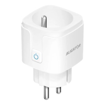Aligator WAL001 - Pametna utičnica 3680W/230V/Tip E/16A Wi-Fi Tuya