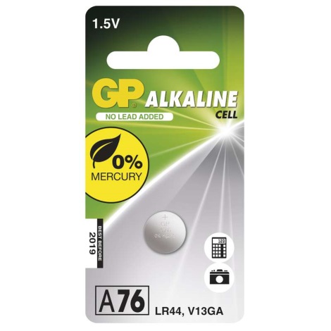 Alkalna baterija gumbasta A76 GP ALKALINE 1,5V/110 mAh