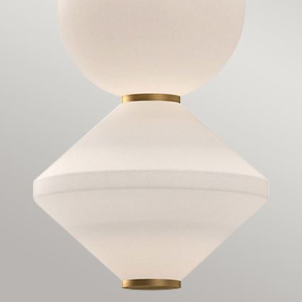 Alora Mood - LED luster na sajli BIJOU LED/20W/230V 3000K zlatni