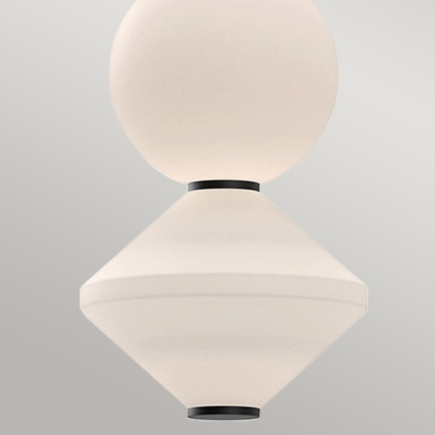 Alora Mood - LED luster na sajli BIJOU LED/20W/230V 3000K crna