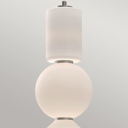 Alora Mood - LED luster na sajli BIJOU LED/20W/230V 3000K matni krom