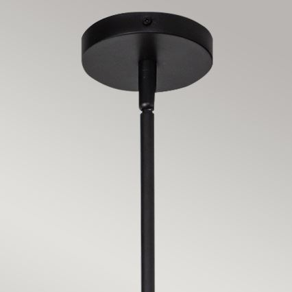 Alora Mood - Luster na štapu DAPHNE 1xE27/60W/230V Ø 18,1 cm crna/smeđa