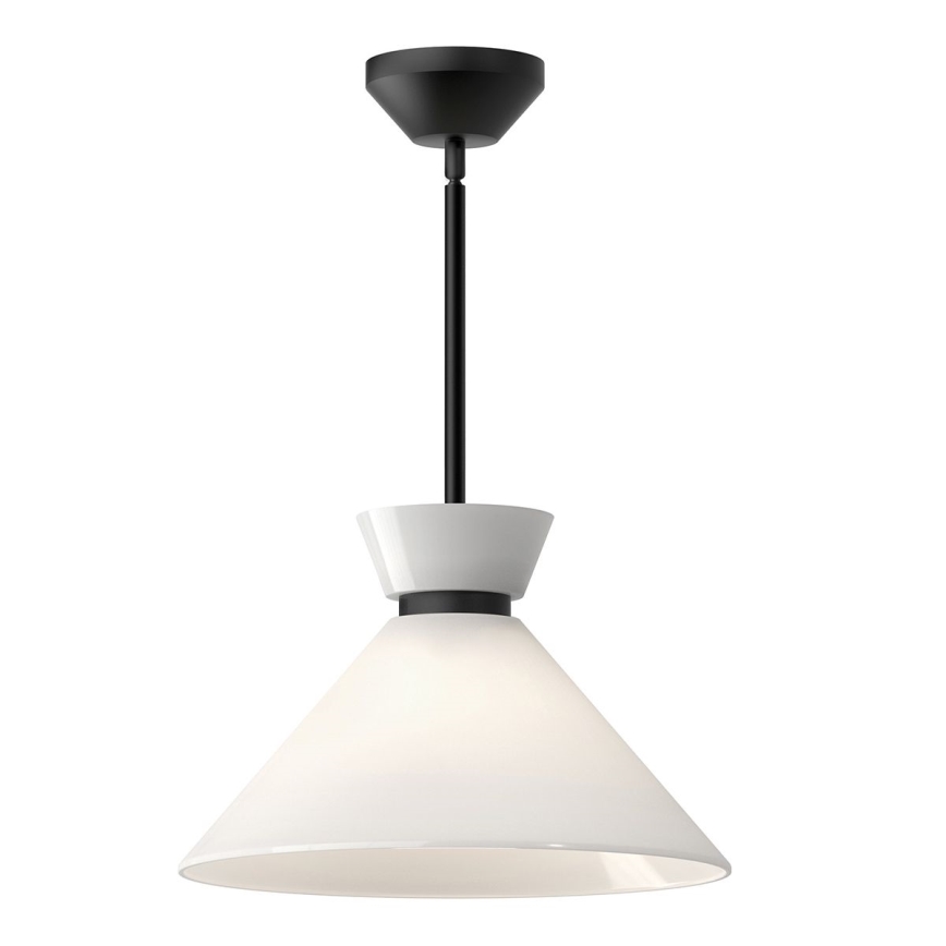 Alora Mood - Luster na štapu HALSTON 1xE27/60W/230V crna