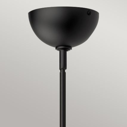 Alora Mood - Luster na štangu JUDE 1xE27/60W/230V crna