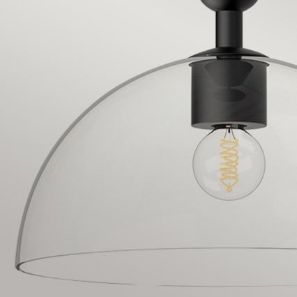 Alora Mood - Luster na štangu JUDE 1xE27/60W/230V crna