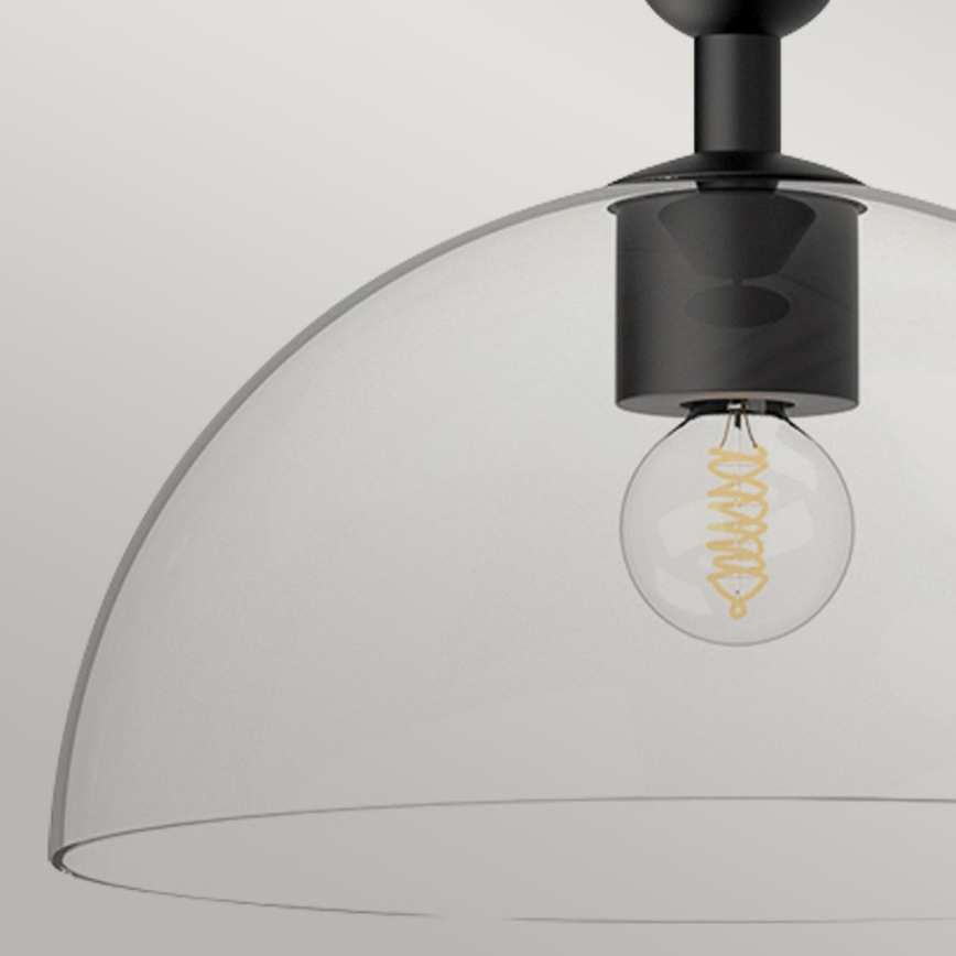 Alora Mood - Luster na štangu JUDE 1xE27/60W/230V crna