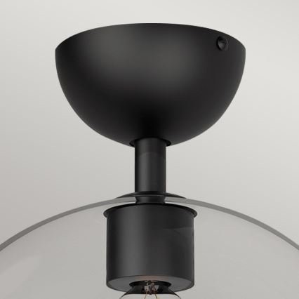 Alora Mood - Stropna svjetiljka JUDE 1xE27/60W/230V Ø 30,5 cm crna
