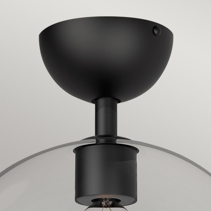 Alora Mood - Stropna svjetiljka JUDE 1xE27/60W/230V Ø 30,5 cm crna