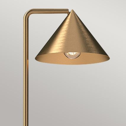 Alora Mood - Podna lampa REMYCK 1xE27/60W/230V zlatna
