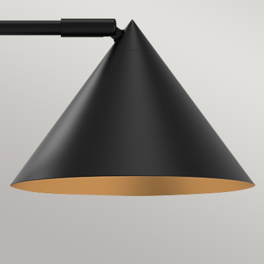 Alora Mood - Stolna lampa REMYCK 1xE27/60W/230V crna