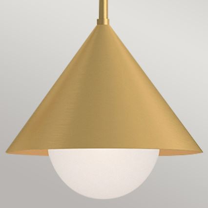 Alora Mood - Luster na šipci REMYCK 3xE27/60W/230V zlatna