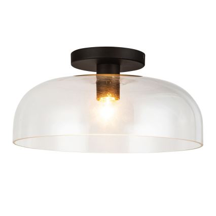 Alora Mood ALM-SYLVIA-SF-BK-CL - Stropna svjetiljka SYLVIA 1xE27/60W/230V crna