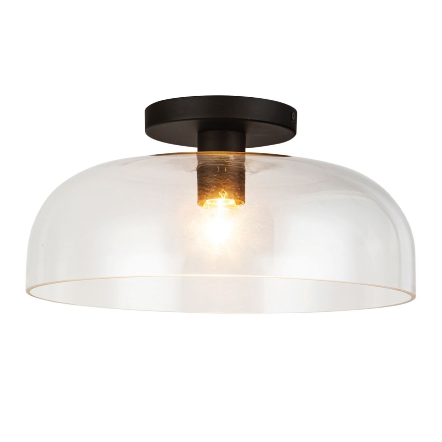 Alora Mood ALM-SYLVIA-SF-BK-CL - Stropna svjetiljka SYLVIA 1xE27/60W/230V crna