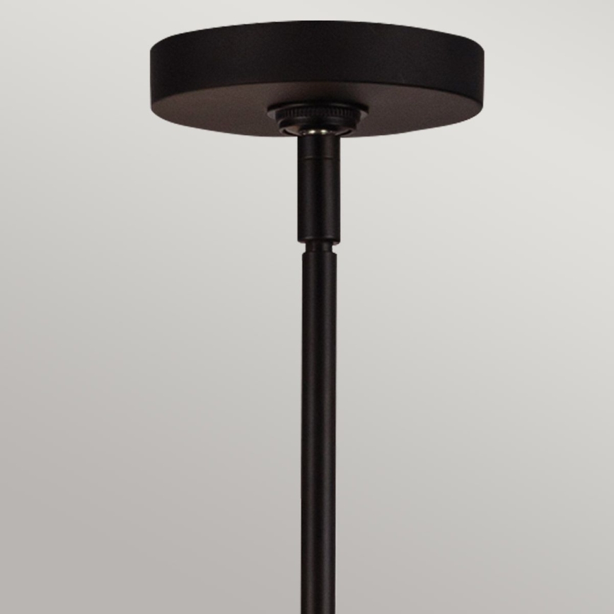 Alora Mood - Luster na štapu SYLVIA 4xE14/40W/230V crna