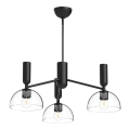 Alora Mood - Luster na štapu JUDE 3xE27/60W/230V crna