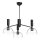 Alora Mood - Luster na štapu JUDE 3xE27/60W/230V crna