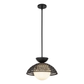 Alora Mood - Luster na štapu PERTH 1xE27/60W/230V Ø 37,5 cm crna