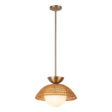 Alora Mood - Luster na štapu PERTH 1xE27/60W/230V Ø 37,5 cm zlatni