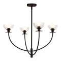 Alora Mood - Luster na štapu SYLVIA 4xE14/40W/230V crna
