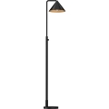 Alora Mood - Podna lampa REMYCK 1xE27/60W/230V crna