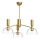Alora Mood - Viseći luster JUDE 3xE27/60W/230V pr. 96,8 cm mesing