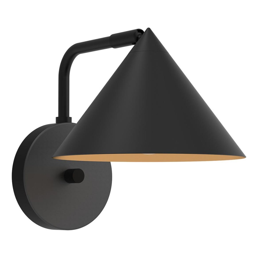 Alora Mood - Zidna svjetiljka REMYCK 1xE27/60W/230V crna