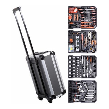 Aluminijski kovčeg s alatom 186 kom