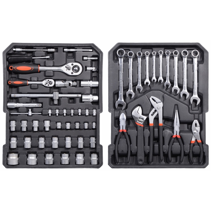 Aluminijski kovčeg s alatom 186 kom