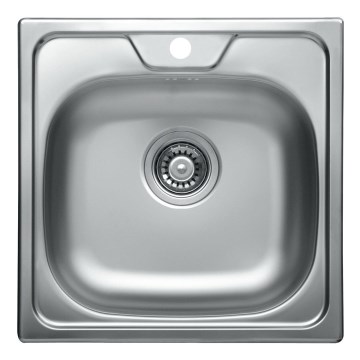 ALVEUS 1074634 - Kuhinjski sudoper ALLUX 48x48 cm mat čelik/saten