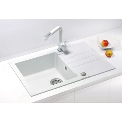 ALVEUS 1090944 - Kuhinjski sudoper ROCK 78x48 cm granit/bijela