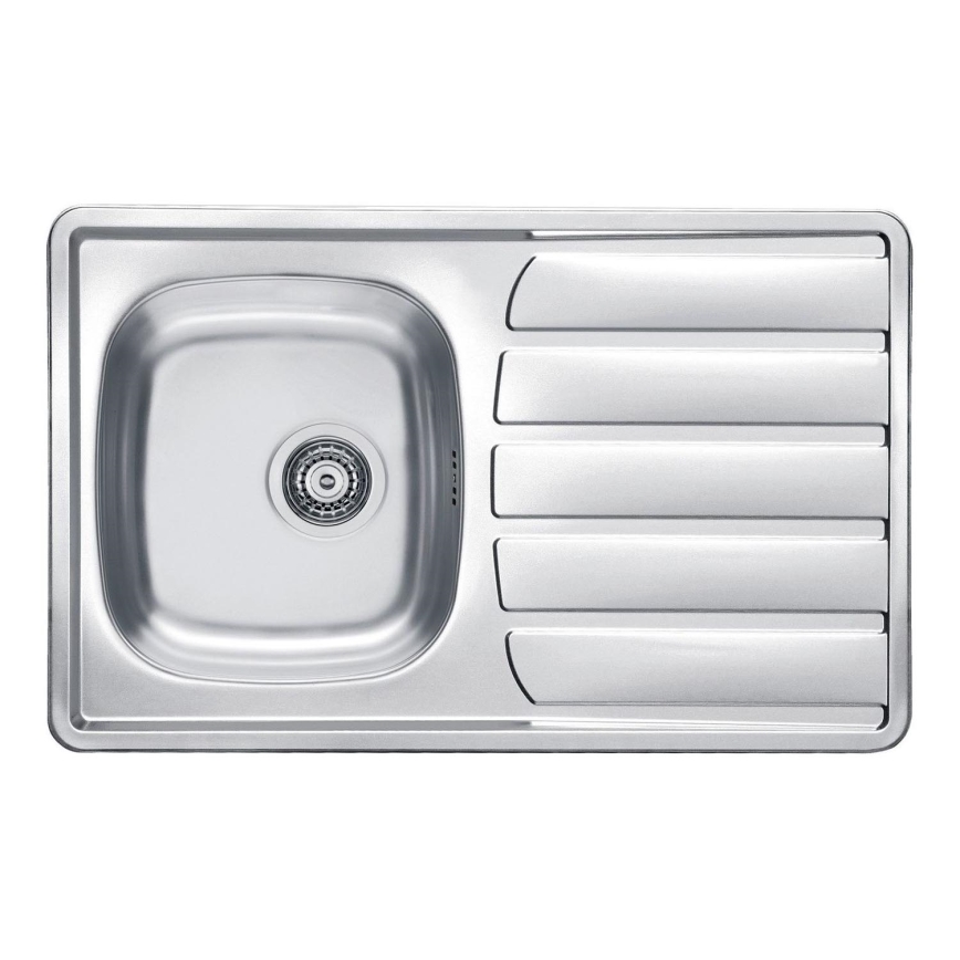 ALVEUS 1098938 - Kuhinjska sudopera ZOOM 79x50 cm satinirana, za ugradnju odozgo