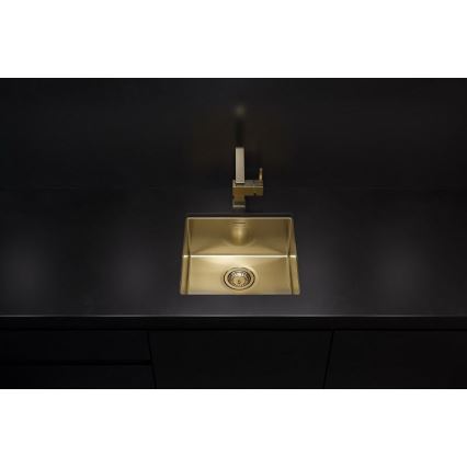 ALVEUS 1103319 - Kuhinjska sudopera QUADRIX 45x45 cm monarch zlatna