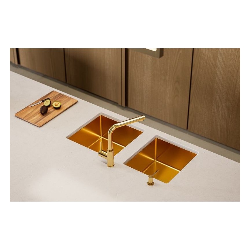 ALVEUS 1103381 - Kuhinjski sudoper QUADRIX 45x45 cm monarch bronca